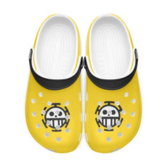 Trafalgar Law One Piece Custom Clogs for Kids