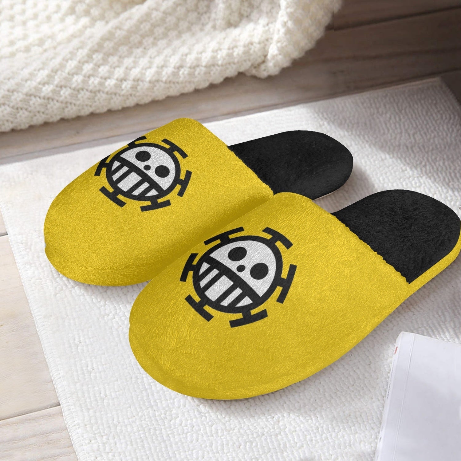 Trafalgar Law One Piece Custom Cotton Slippers