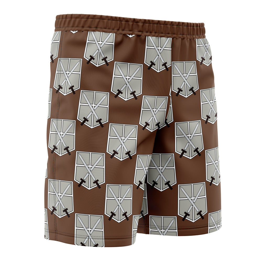 Training Corps Attack on Titan Board Shorts Swim Trunks