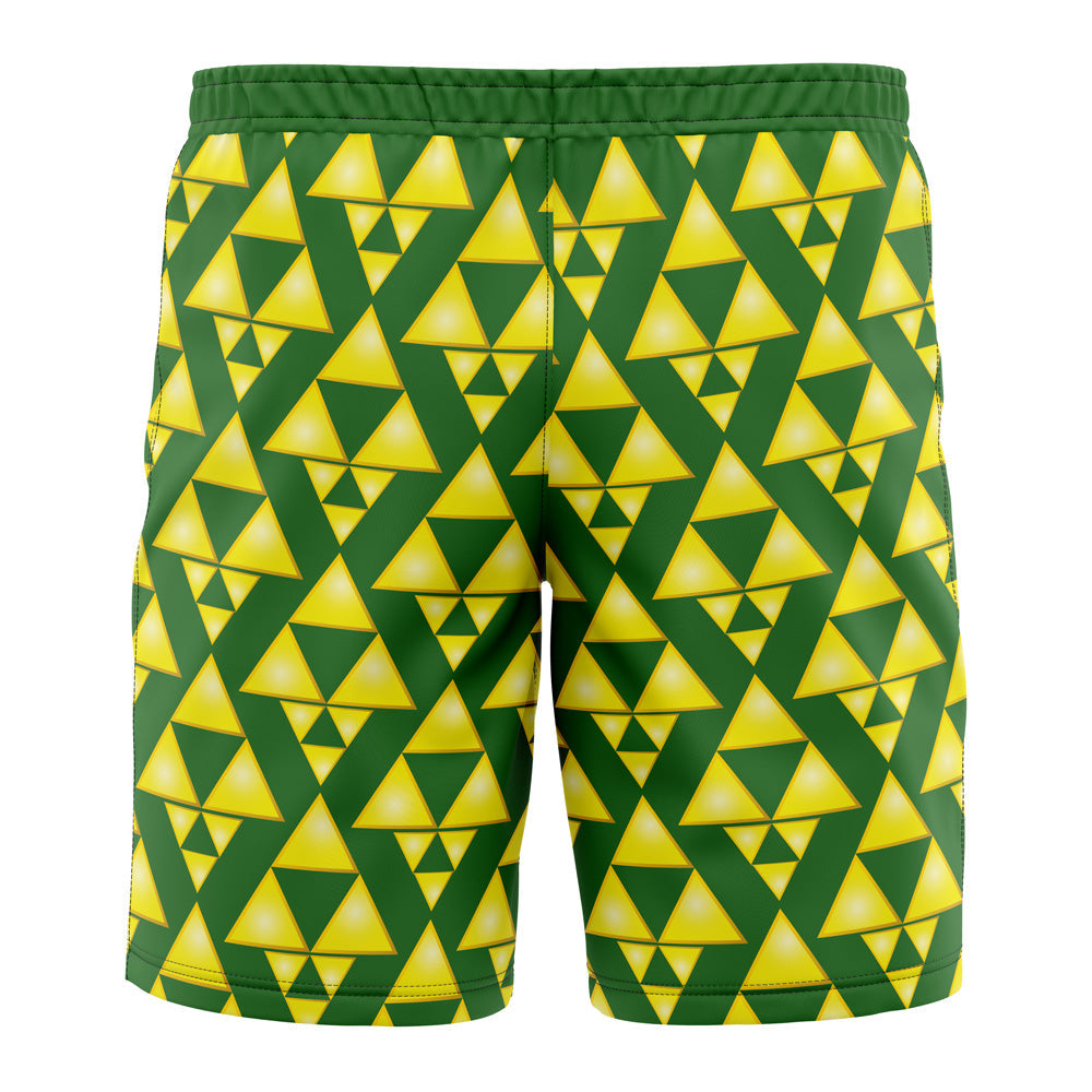 Tri Force The Legend of Zelda Board Shorts Swim Trunks