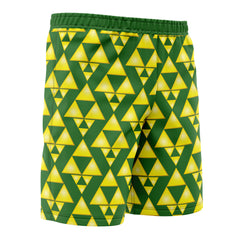 Tri Force The Legend of Zelda Board Shorts Swim Trunks