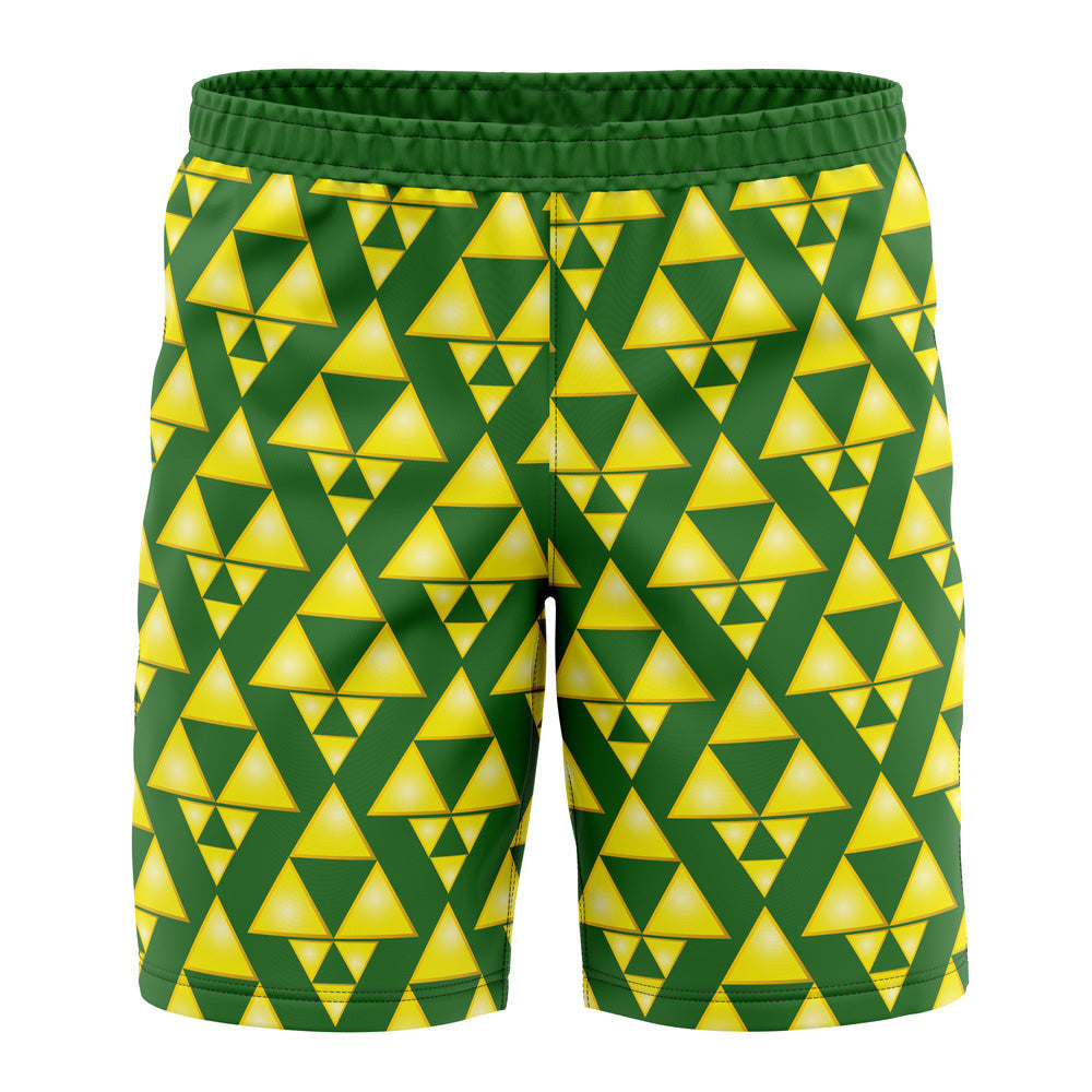 Tri Force The Legend of Zelda Board" Shorts Swim Trunks