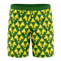 Tri Force The Legend of Zelda Board" Shorts Swim Trunks