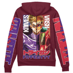 Trigun Stampede" Streetwear Zip Hoodie Jacket