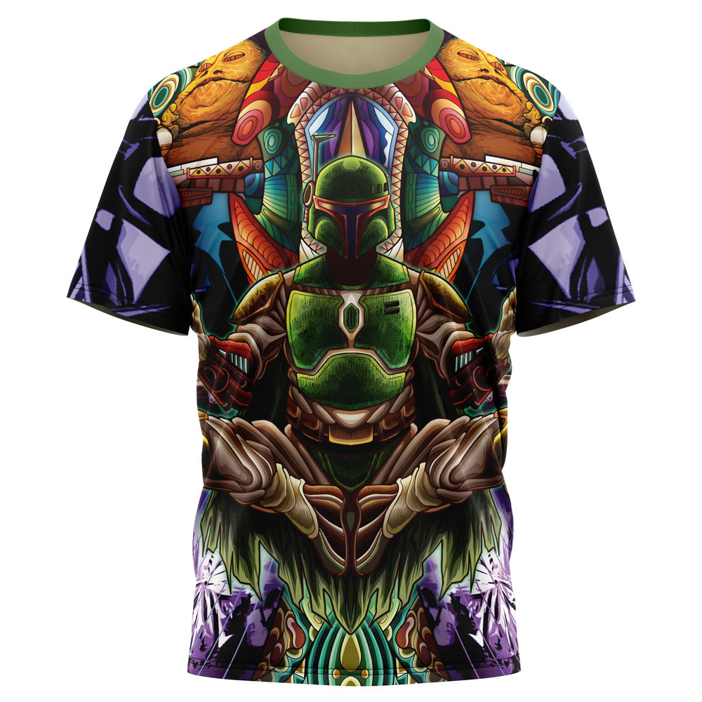 Trippy Boba Fett Star Wars T-Shirt