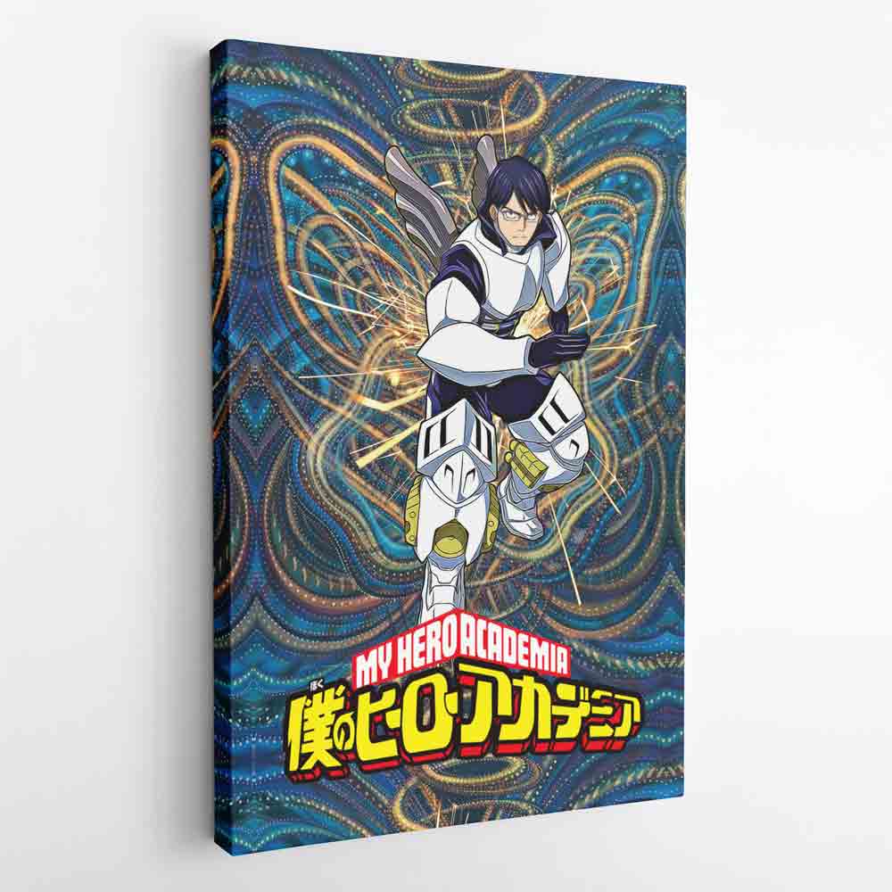 Trippy Engine Ida Tenya My Hero Academia Canvas Print Wall Art - Nysekai