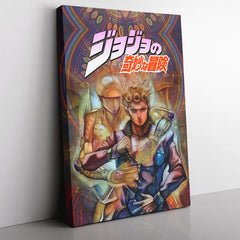 Trippy Giorno Giovanna Golden Wind Jojo's Bizarre Adventure Canvas Print Wall Art