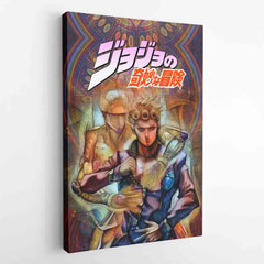 Trippy Giorno Giovanna Golden Wind Jojo's Bizarre Adventure Canvas Print Wall Art