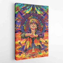 Trippy Naruto Canvas Print Wall Art