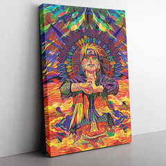 Trippy Naruto Canvas Print Wall Art