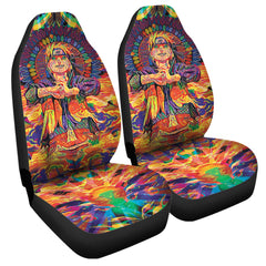 Trippy Naruto Car Seat Covers