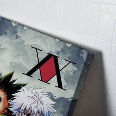 Trippy Power Duo Gon & Killua Hunter X Hunter Canvas Print Wall Art
