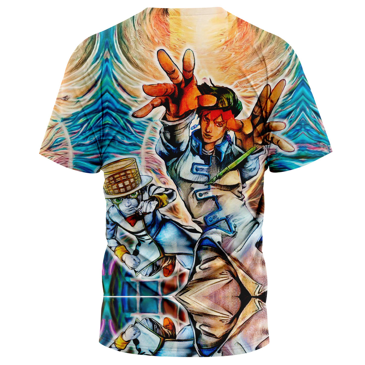 Trippy Rohan Kishibe Heaven's Door Jojo's Bizarre Adventure T-Shirt