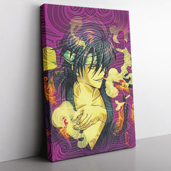 Trippy Smokin Shinsuke Gintama Canvas Print Wall Art