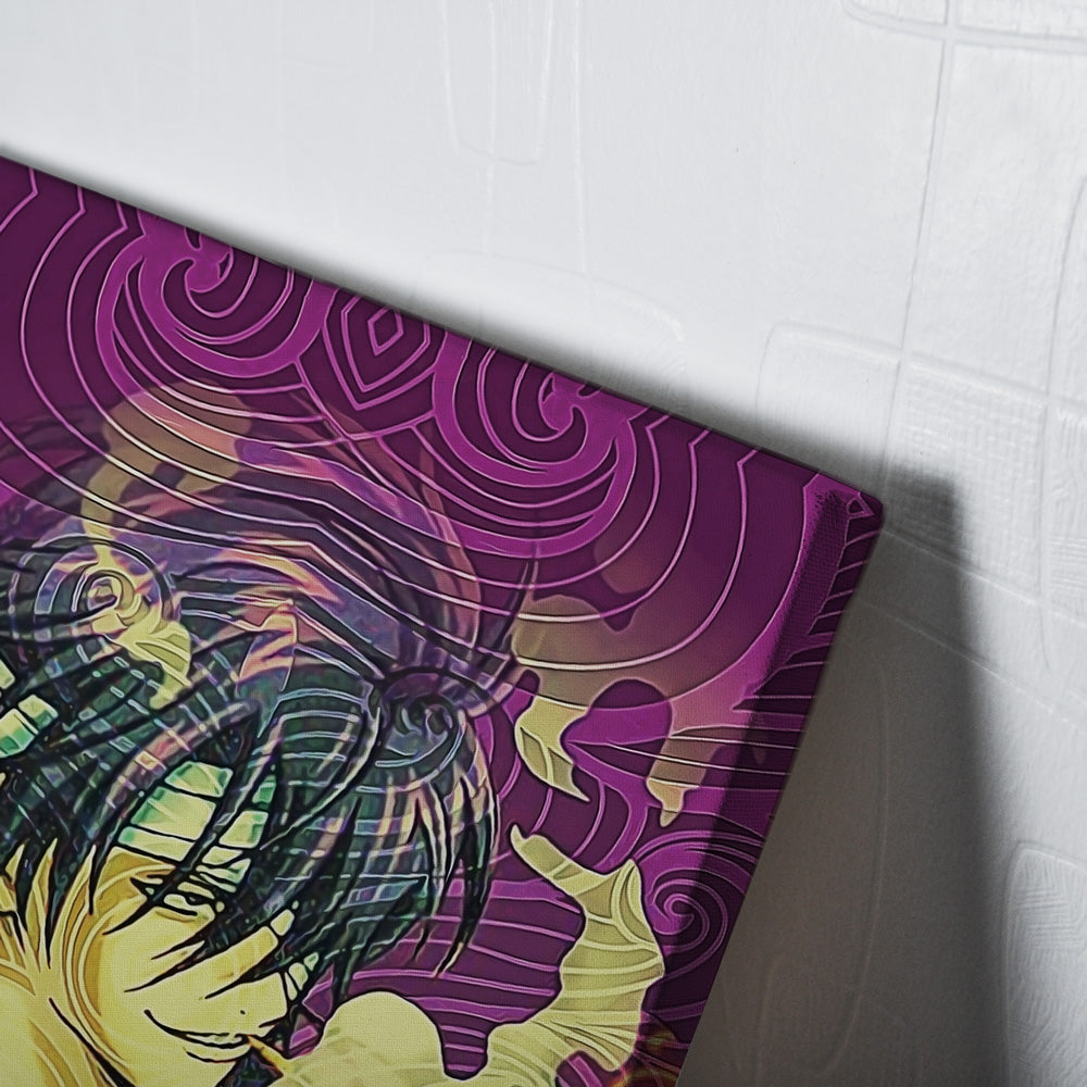 Trippy Smokin Shinsuke Gintama Canvas Print Wall Art