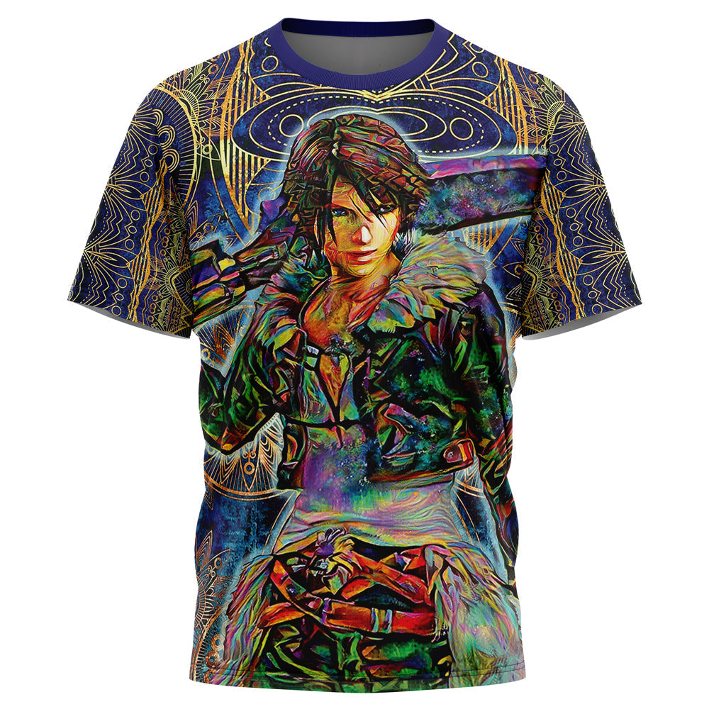 Trippy Squall Final Fantasy 8 T-Shirt