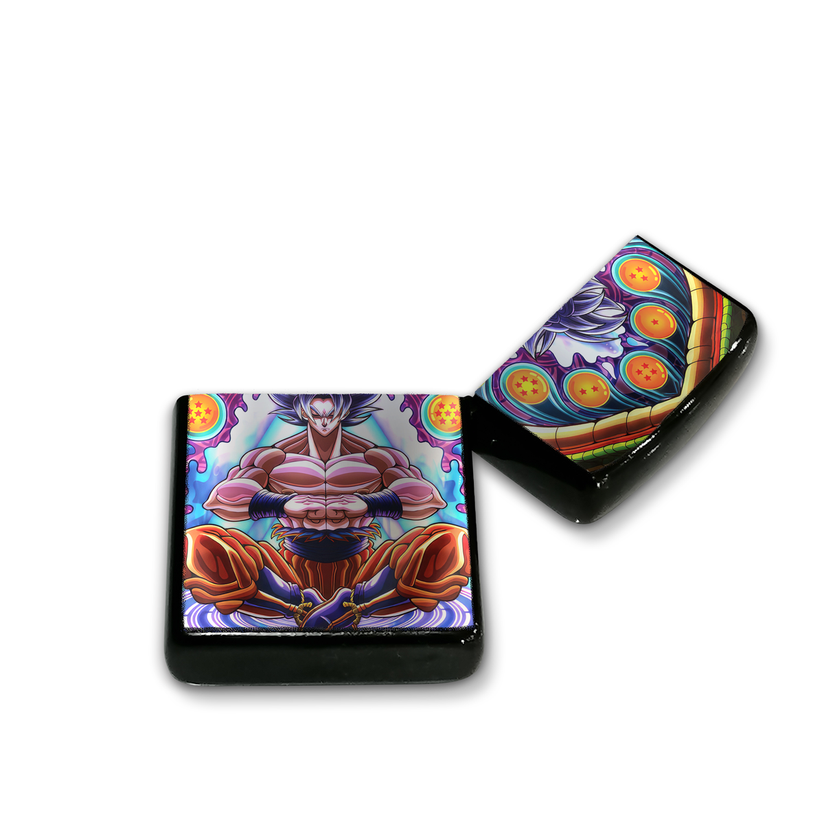 Trippy Ultra Instinct Goku Dragon Ball Super Vertical lighter case