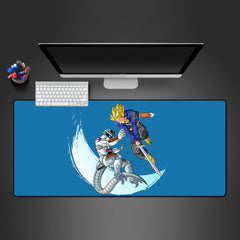 Trunks vs. Frieza Design M-XXL Size Gaming Mouse Pad Computer Desk Mat