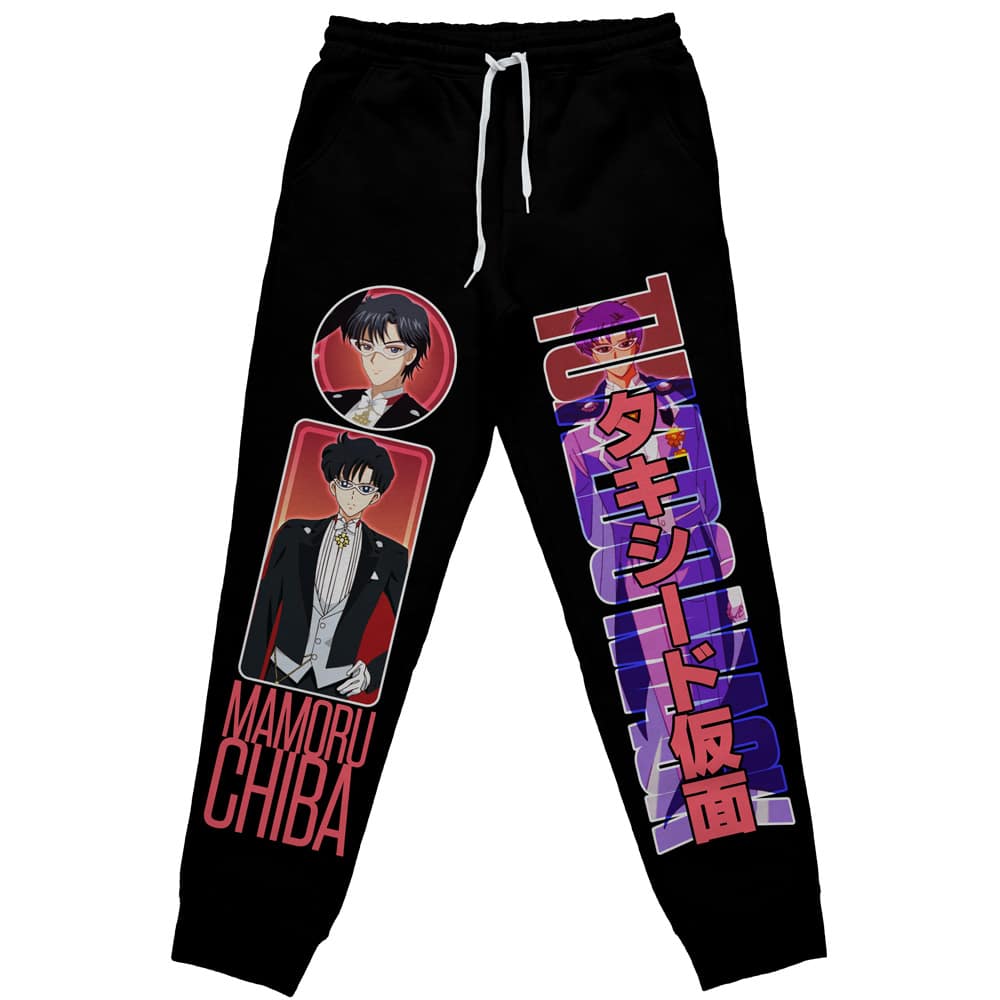 Tuxedo Mask Sailor Moon" Streetwear Sweatpants