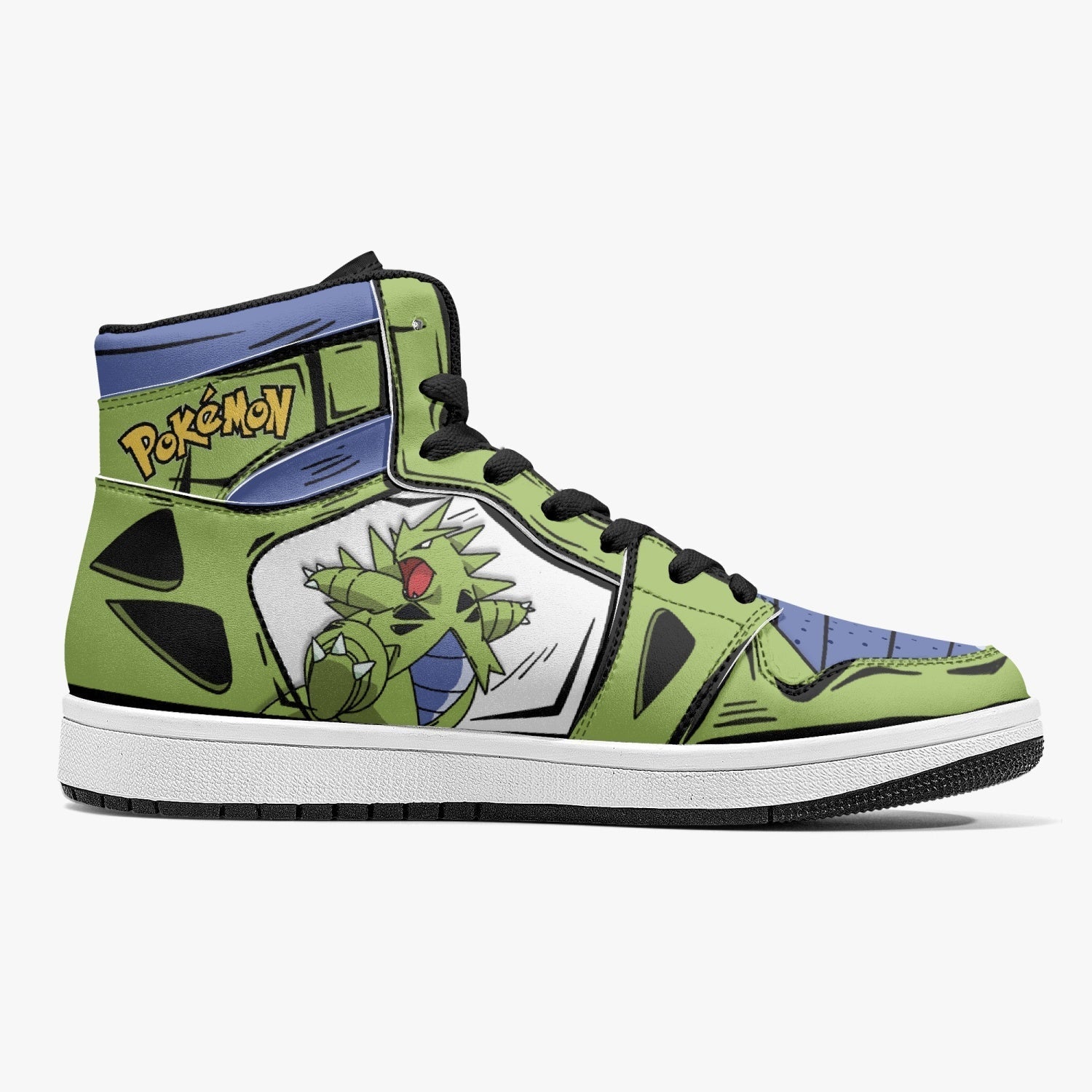 Tyranitar Pokemon Mid 1 Basketball Shoes