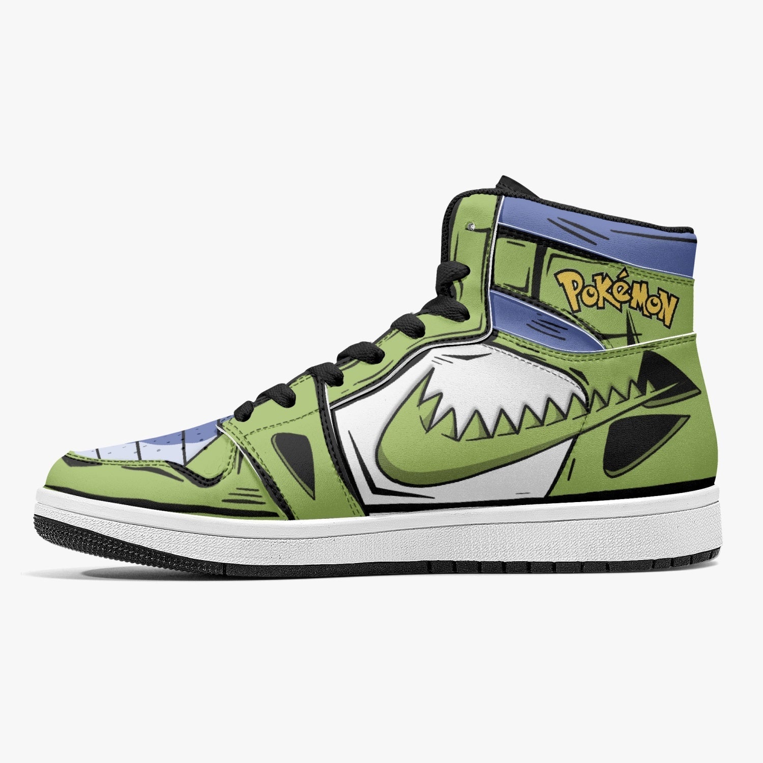 Tyranitar Pokemon Mid 1 Basketball Shoes