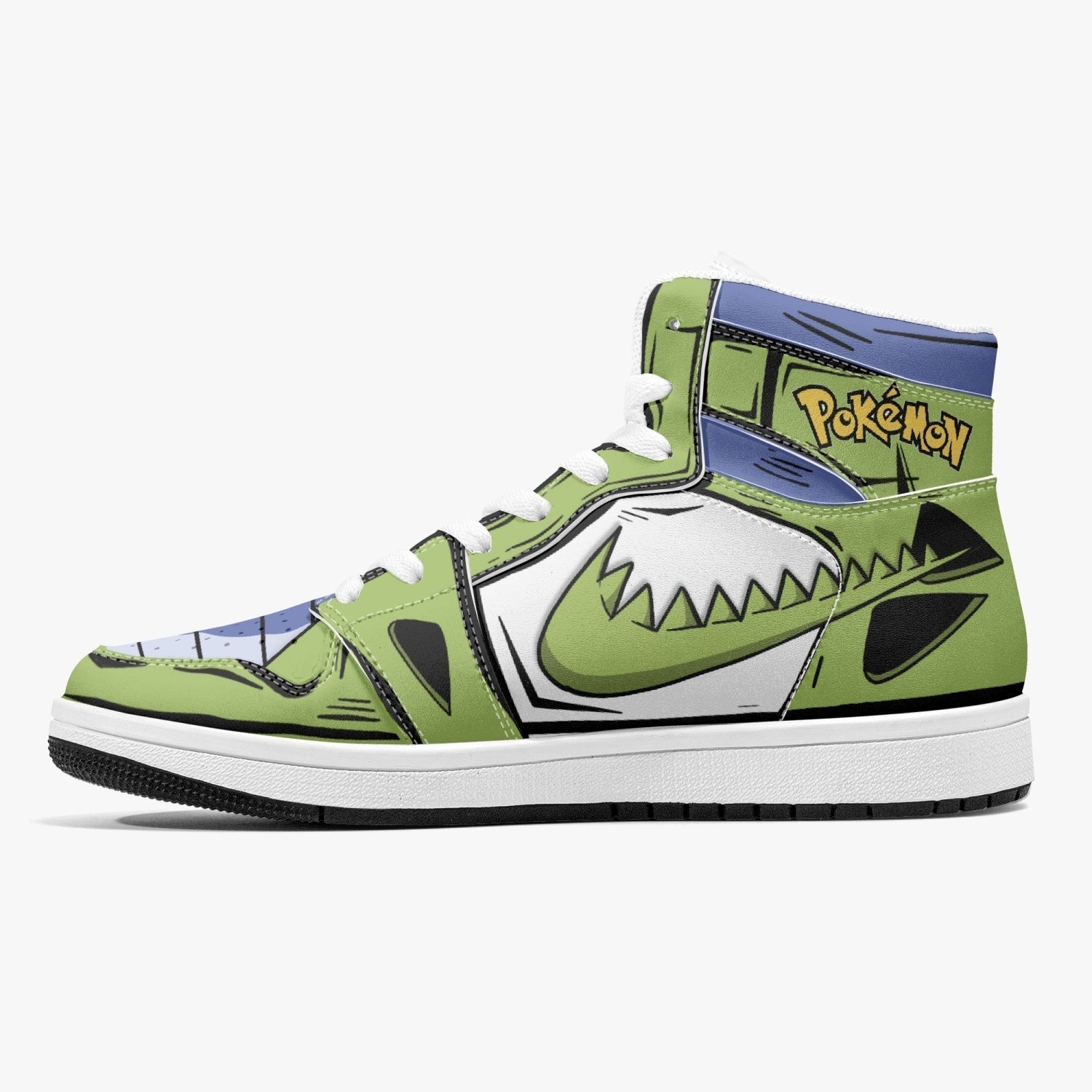 Tyranitar Pokemon Mid 1 Basketball Shoes