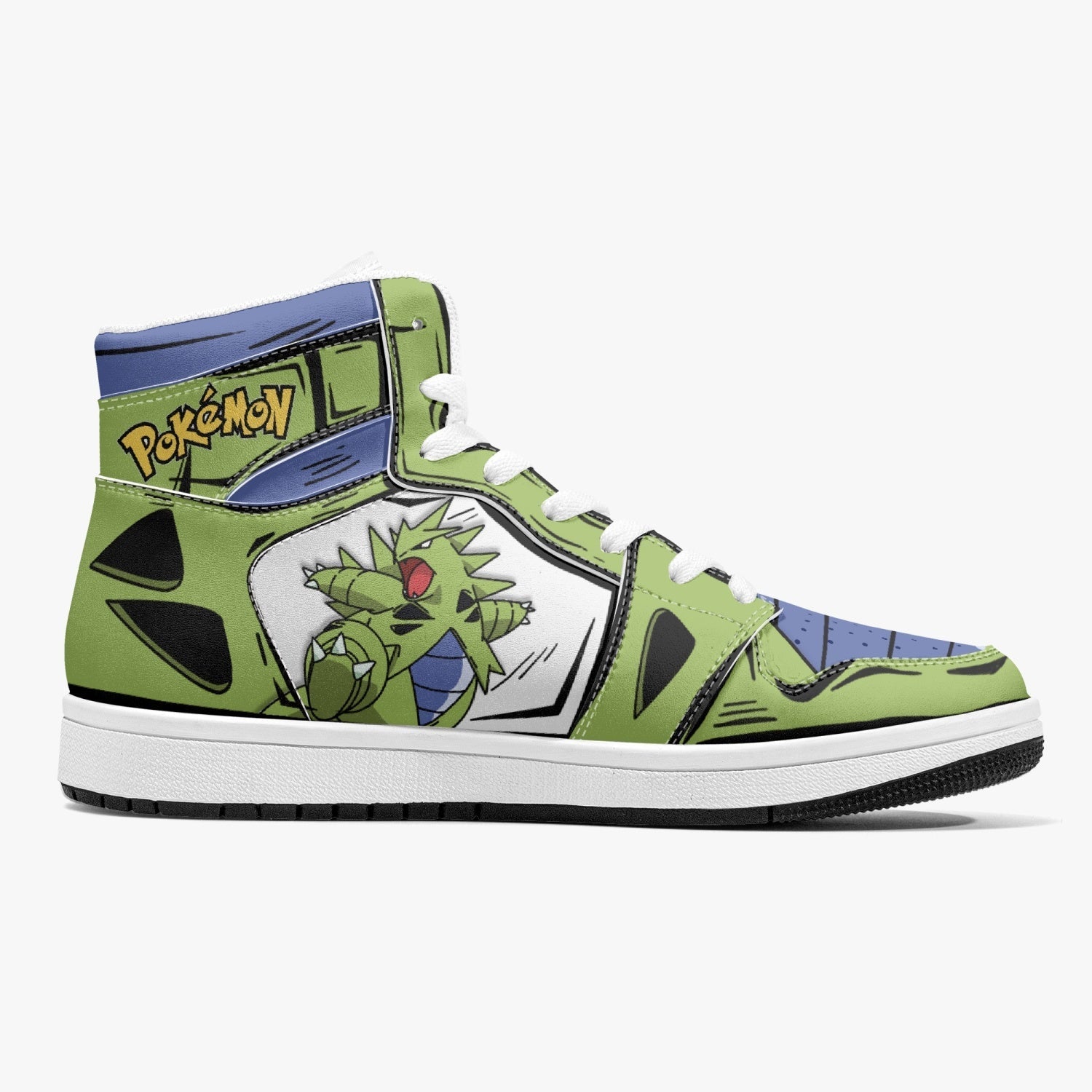 Tyranitar Pokemon Mid 1 Basketball Shoes