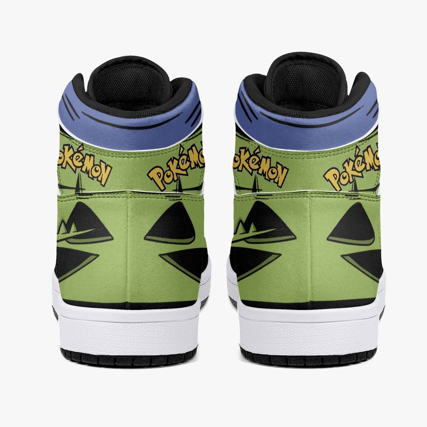 Tyranitar Pokemon Mid 1 Basketball Shoes