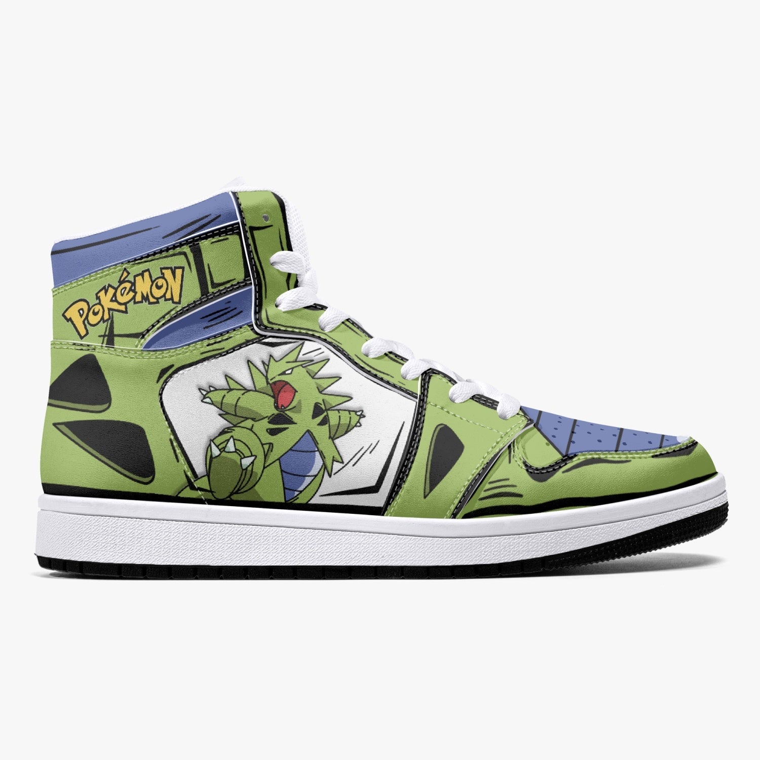 Tyranitar Pokemon Mid 1 Basketball Shoes