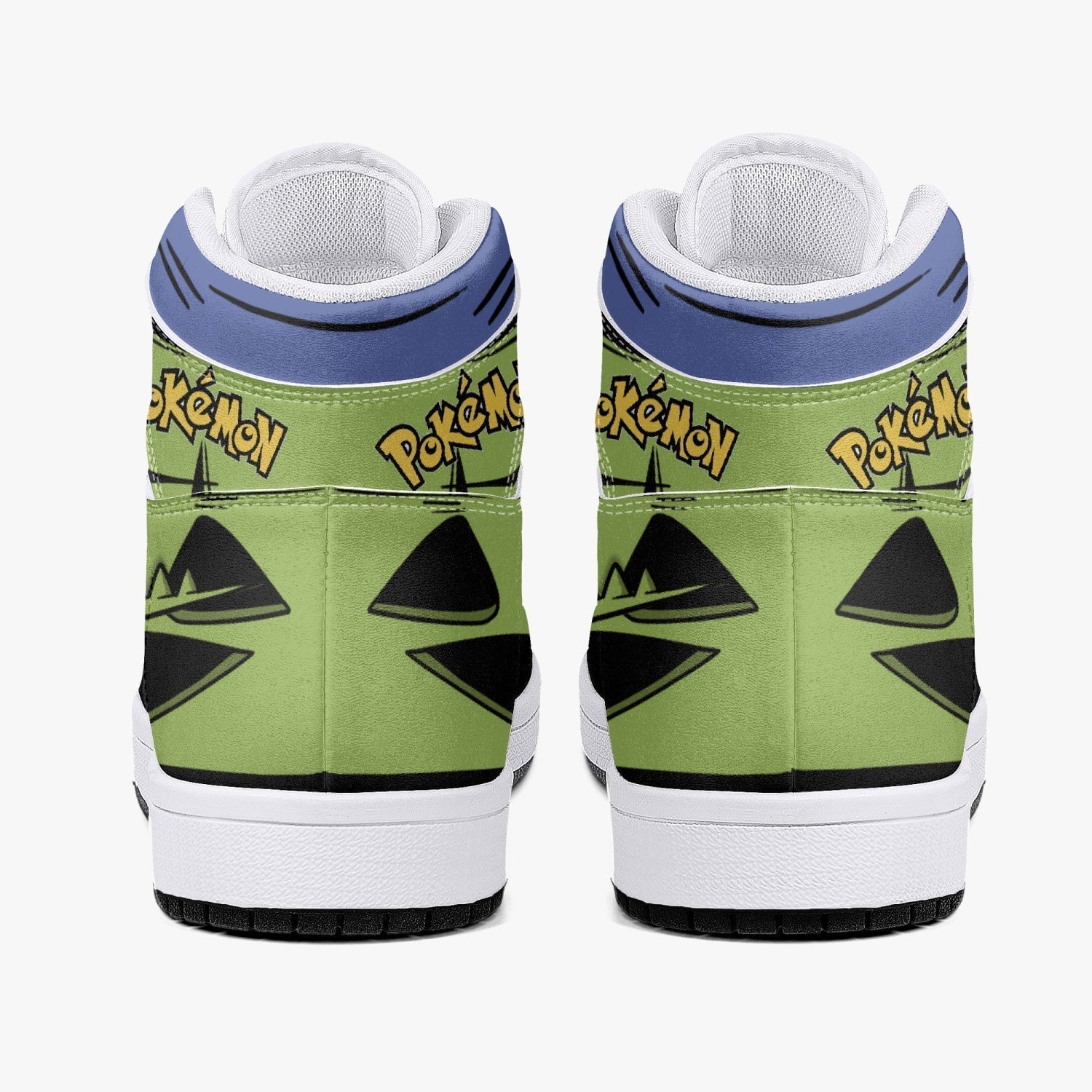 Tyranitar Pokemon Mid 1 Basketball Shoes