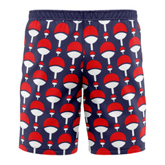 Uchiha Clan Crest Naruto Shippuden Board Shorts Swim Trunks