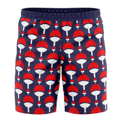 Uchiha Clan Crest Naruto Shippuden Board" Shorts Swim Trunks