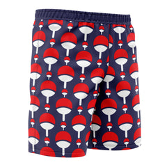 Uchiha Clan Crest Naruto Shippuden Board Shorts Swim Trunks