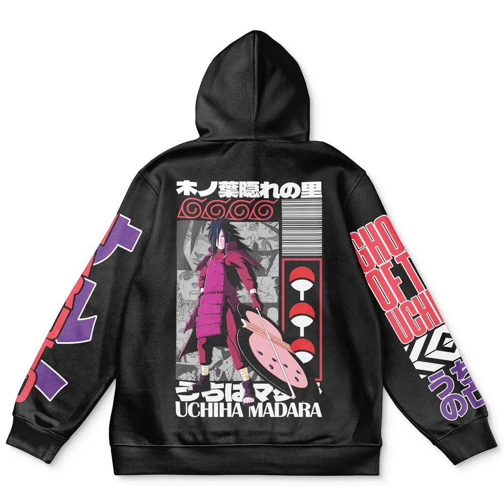 Uchiha Madara Naruto Streetwear Hoodie