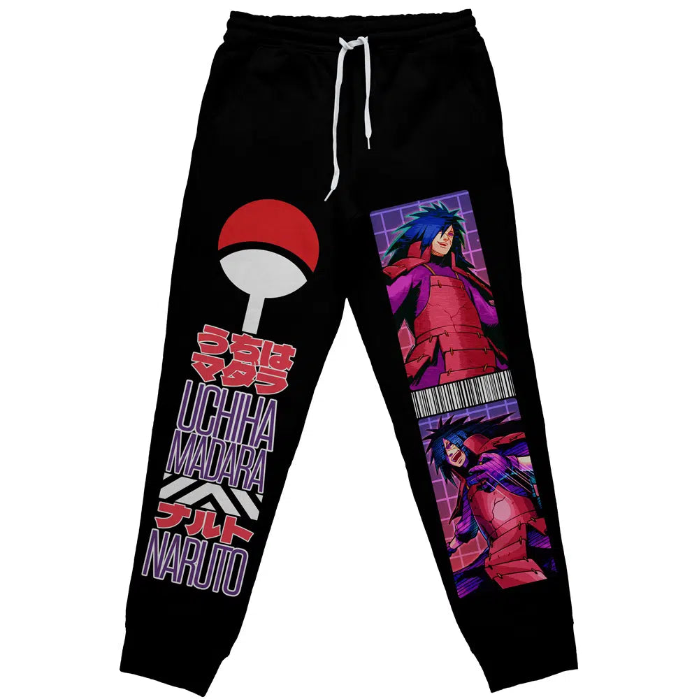 Uchiha Madara Naruto Streetwear Sweatpants