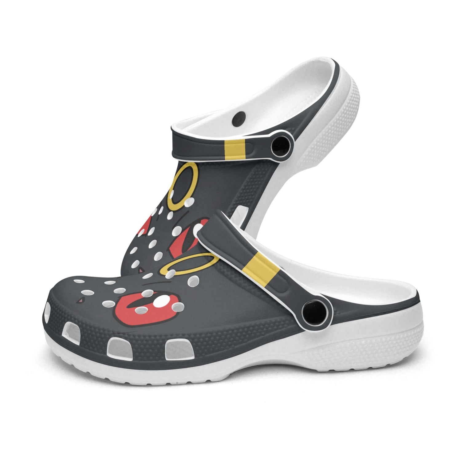 Umbreon Pokemon Custom Clogs for Kids