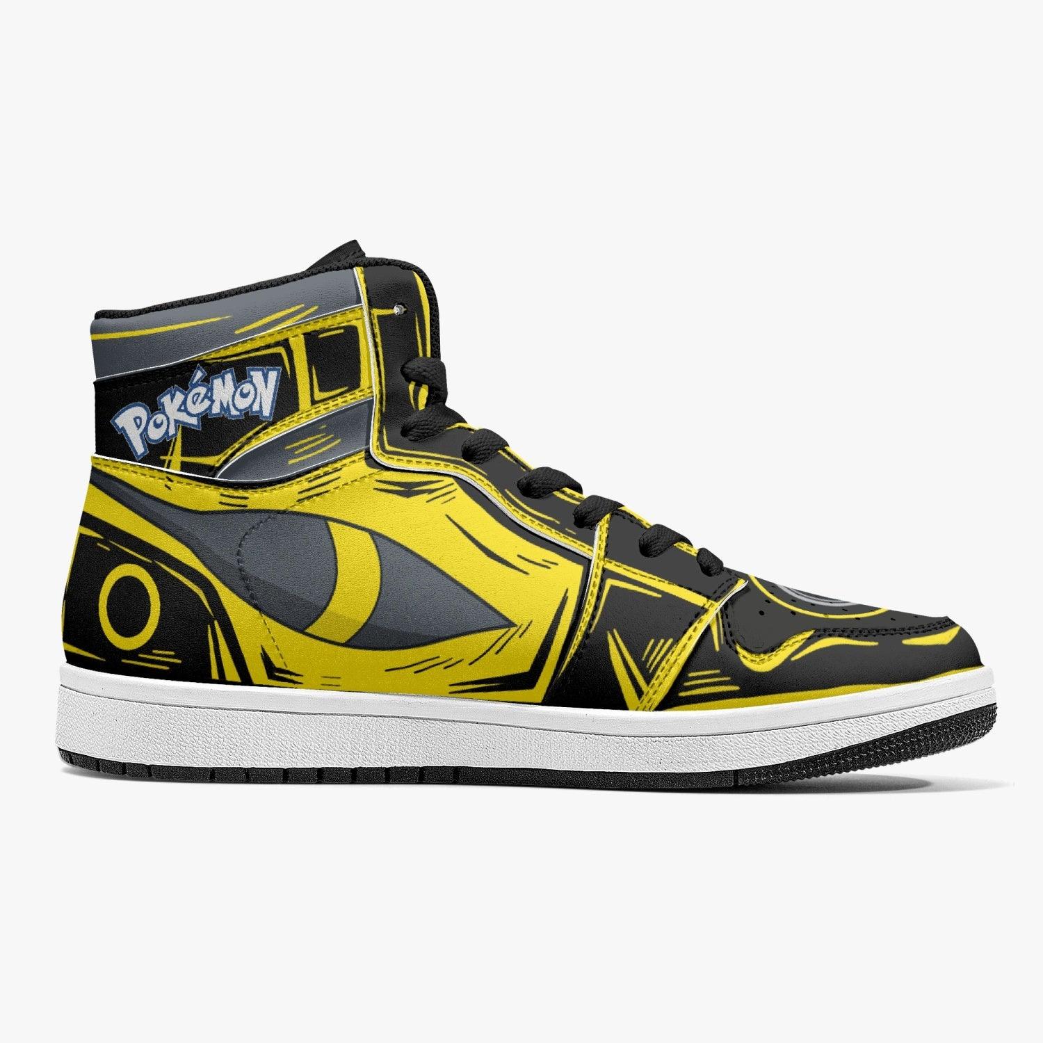 Umbreon Pokemon Mid 1 Basketball Shoes