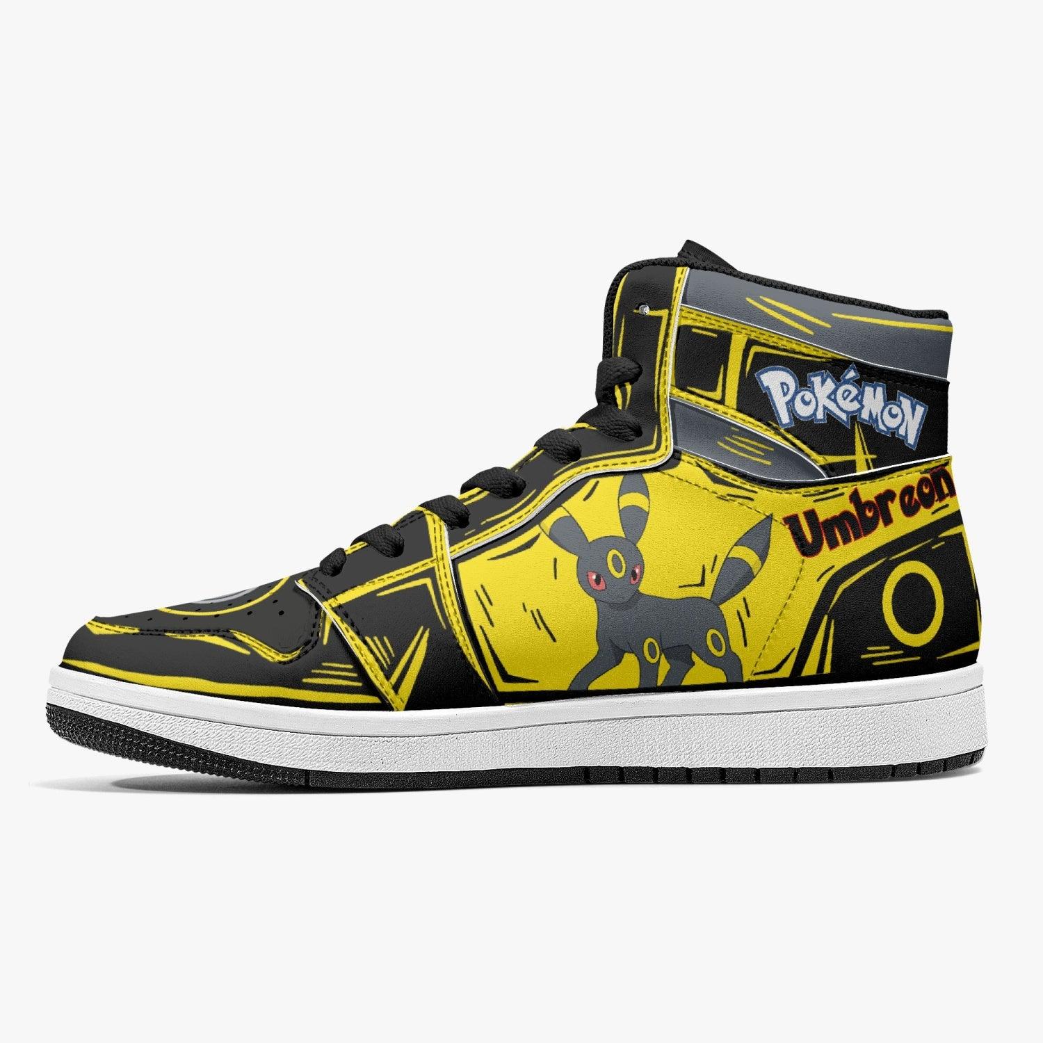 Umbreon Pokemon Mid 1 Basketball Shoes