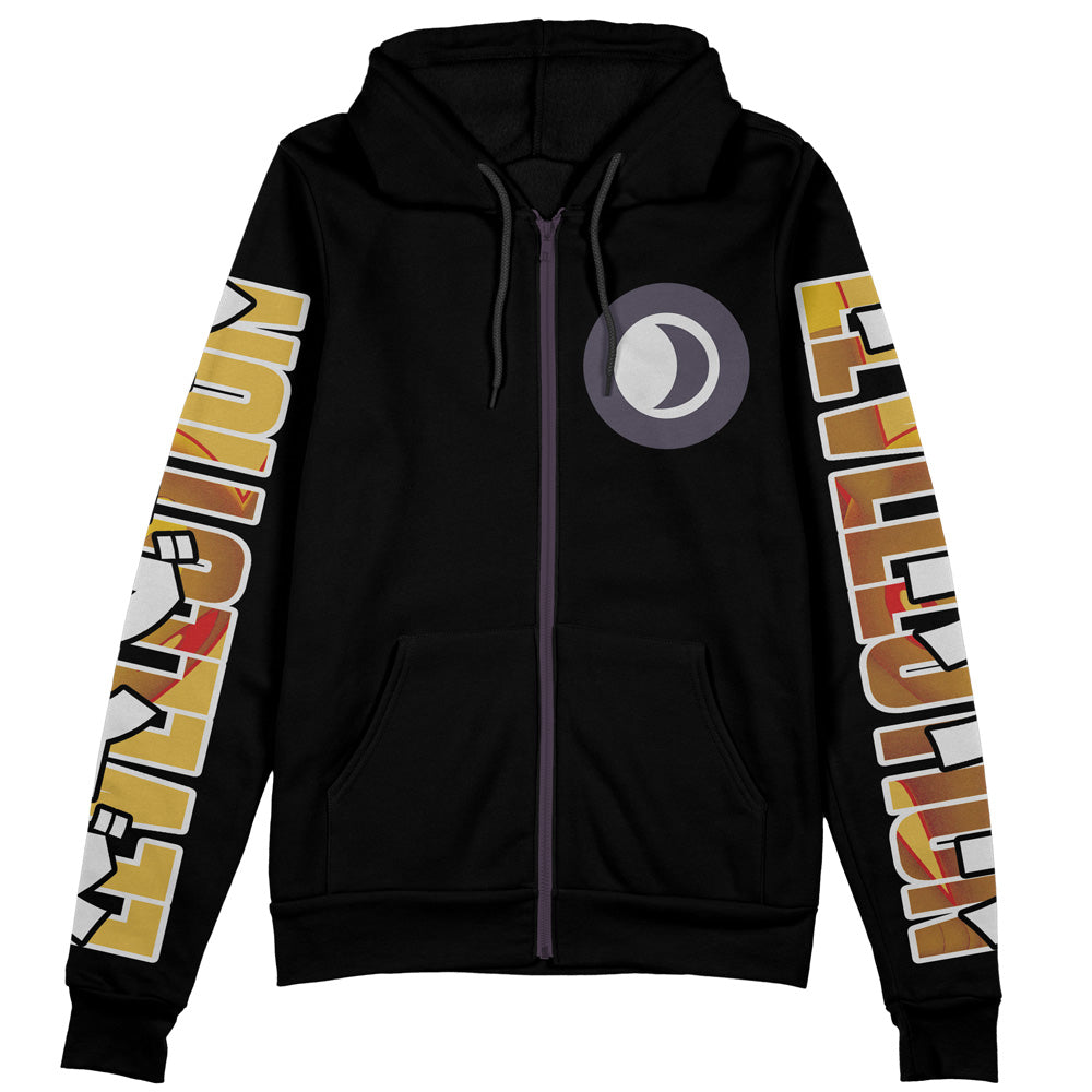 Umbreon V2 Pokemon Streetwear Zip Hoodie Jacket