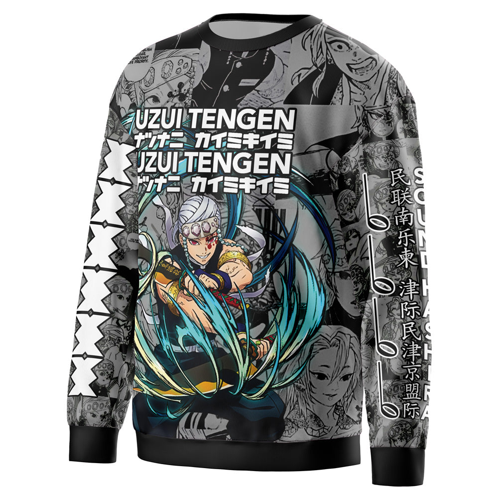 Tengen Uzui Manga Collage Demon Slayer Streetwear Sweatshirt