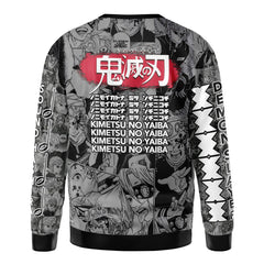 Tengen Uzui Manga Collage Demon Slayer Streetwear Sweatshirt