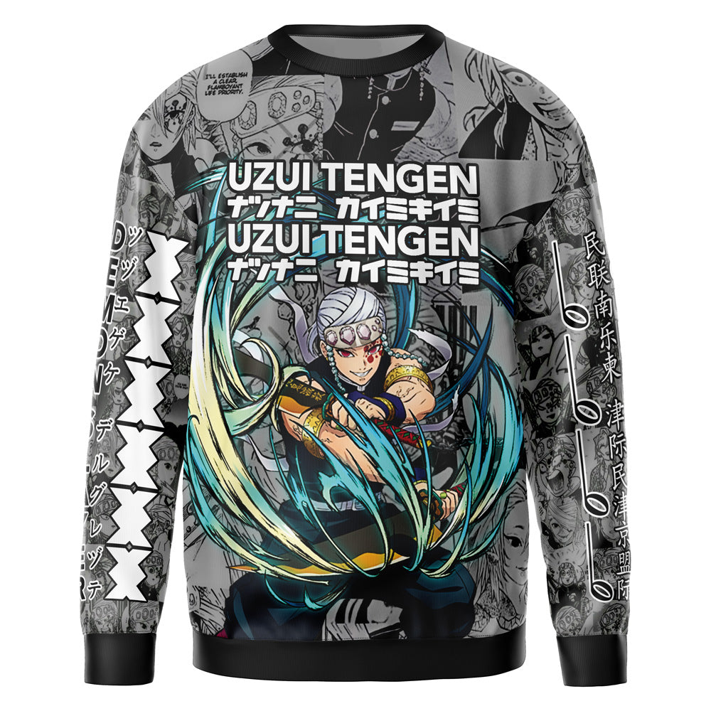 Tengen Uzui Manga Collage Demon Slayer" Streetwear Sweatshirt