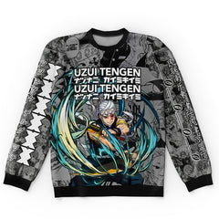 Tengen Uzui Manga Collage Demon Slayer Streetwear Sweatshirt