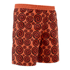 Uzumaki Clan Crest Naruto Shippuden Board Shorts Swim Trunks