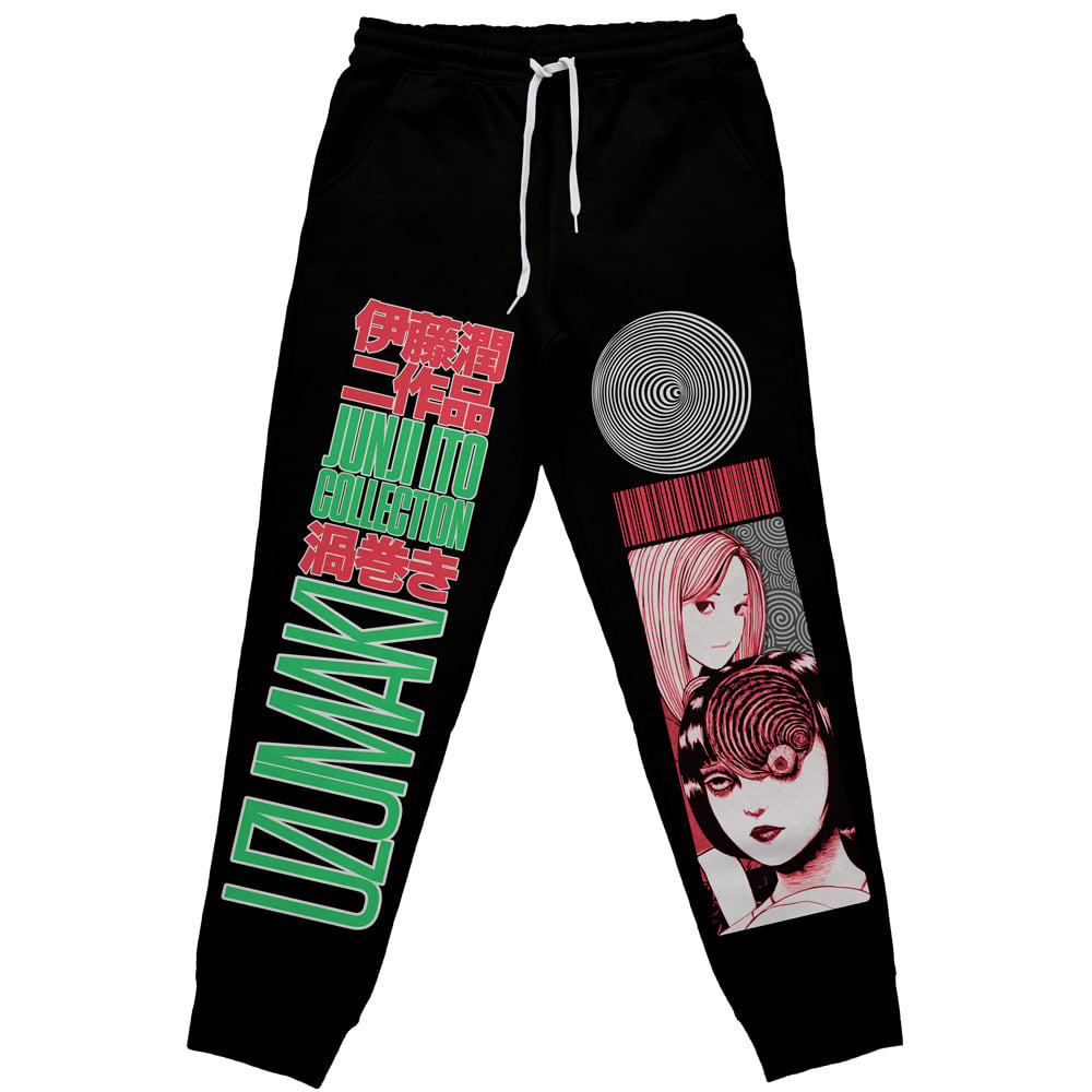 Uzumaki Junji Ito Collection" Streetwear Sweatpants