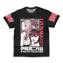 Uzumaki Junji Ito Collection Streetwear T-Shirt