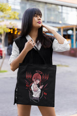 Nysekai "Makima X bang - Chainsaw Man" Tote Bag