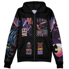 Anakin Skywalker x Darth Vader Star Wars Streetwear Zip Hoodie Jacket