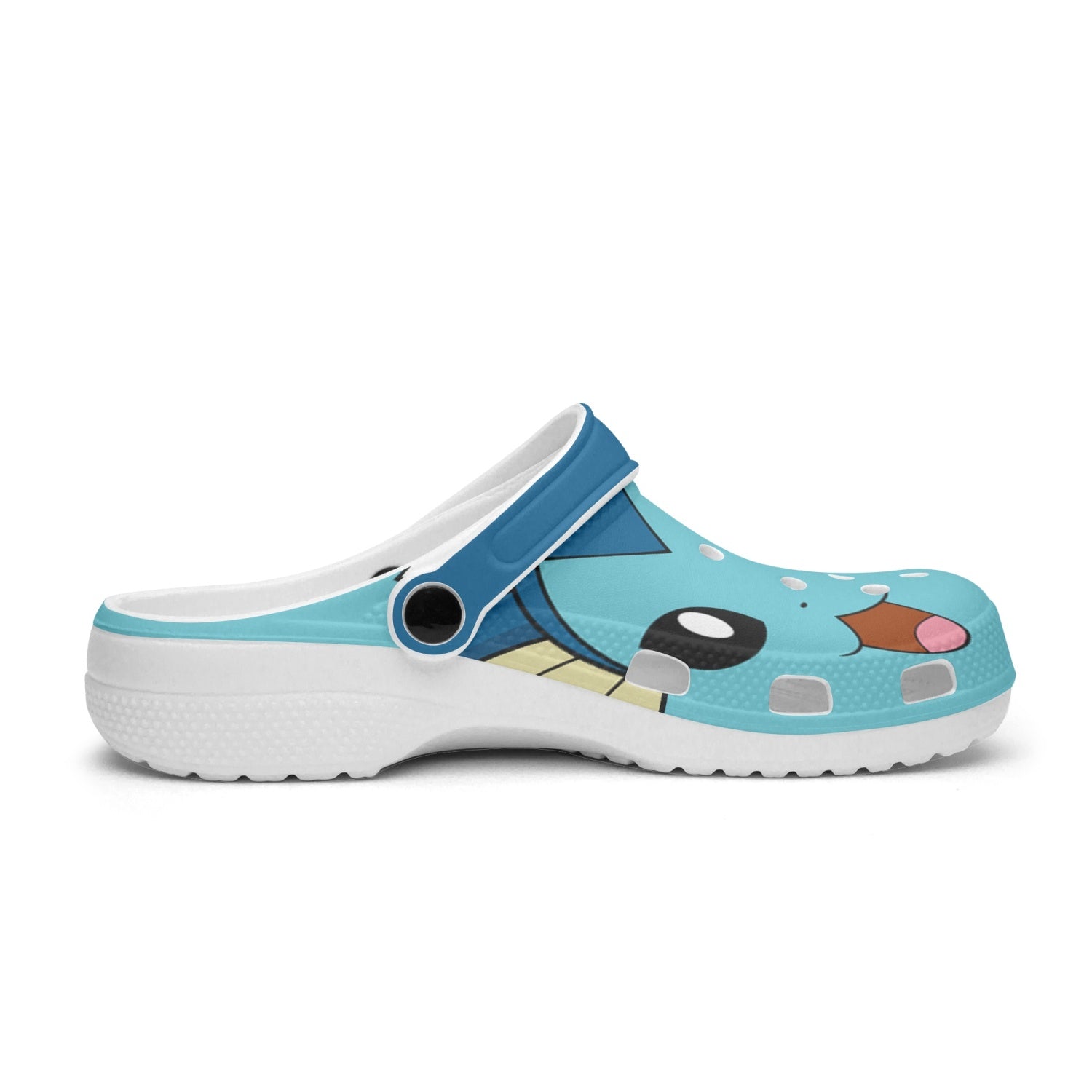 Vaporeon Pokemon Custom Clogs for Kids