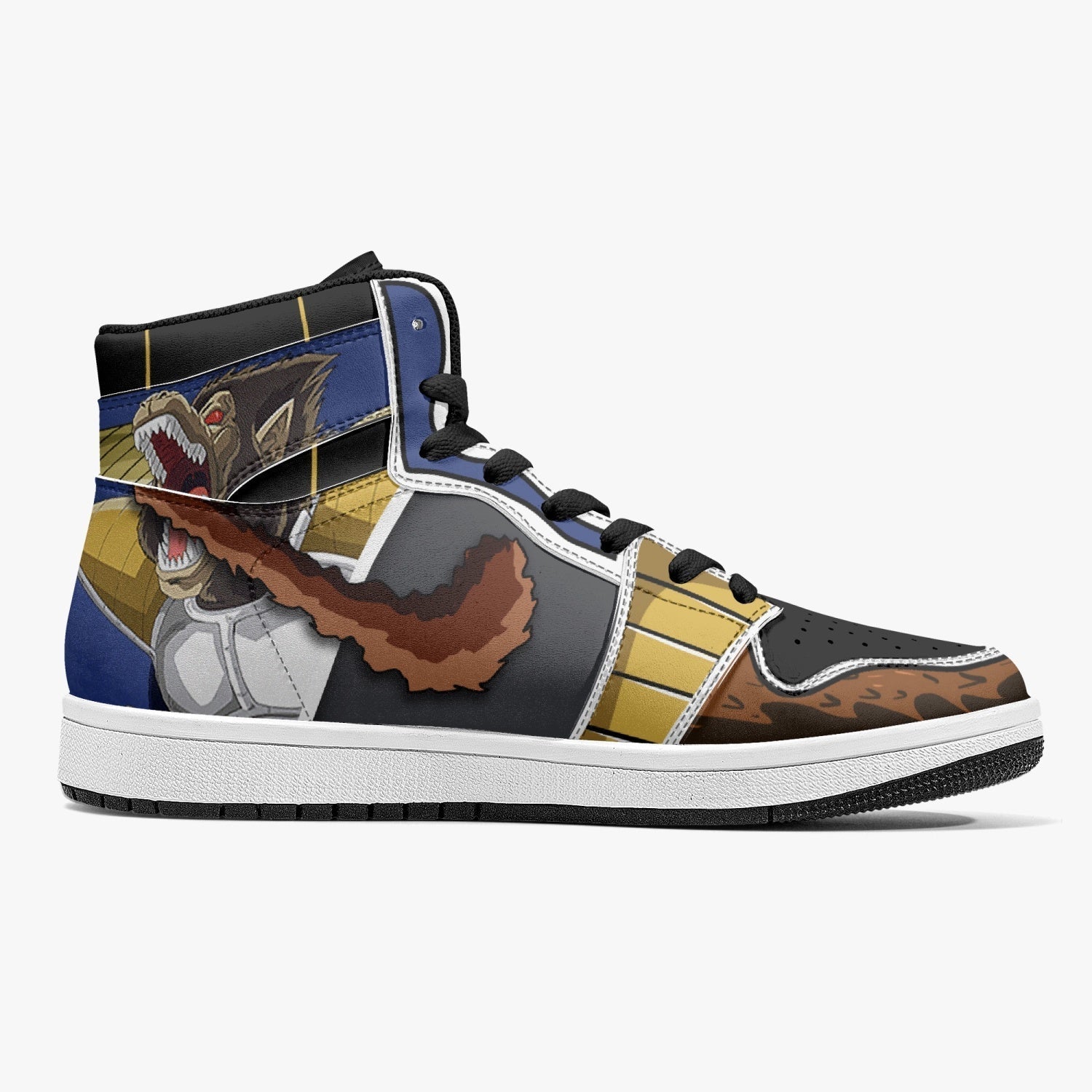 Vegeta and Great Ape Dragon Ball Z Mid 1 Basketball Shoes